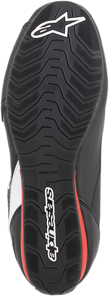 ALPINESTARS Faster-3 Rideknit Shoes - Black/White/Red - US 10 2510319123-10