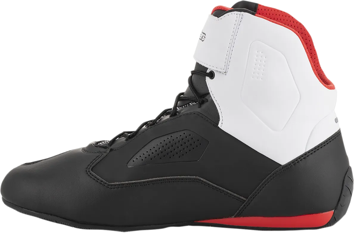 ALPINESTARS Faster-3 Rideknit Shoes - Black/White/Red - US 10 2510319123-10