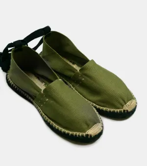 AWMS Marine Vert Espadrilles