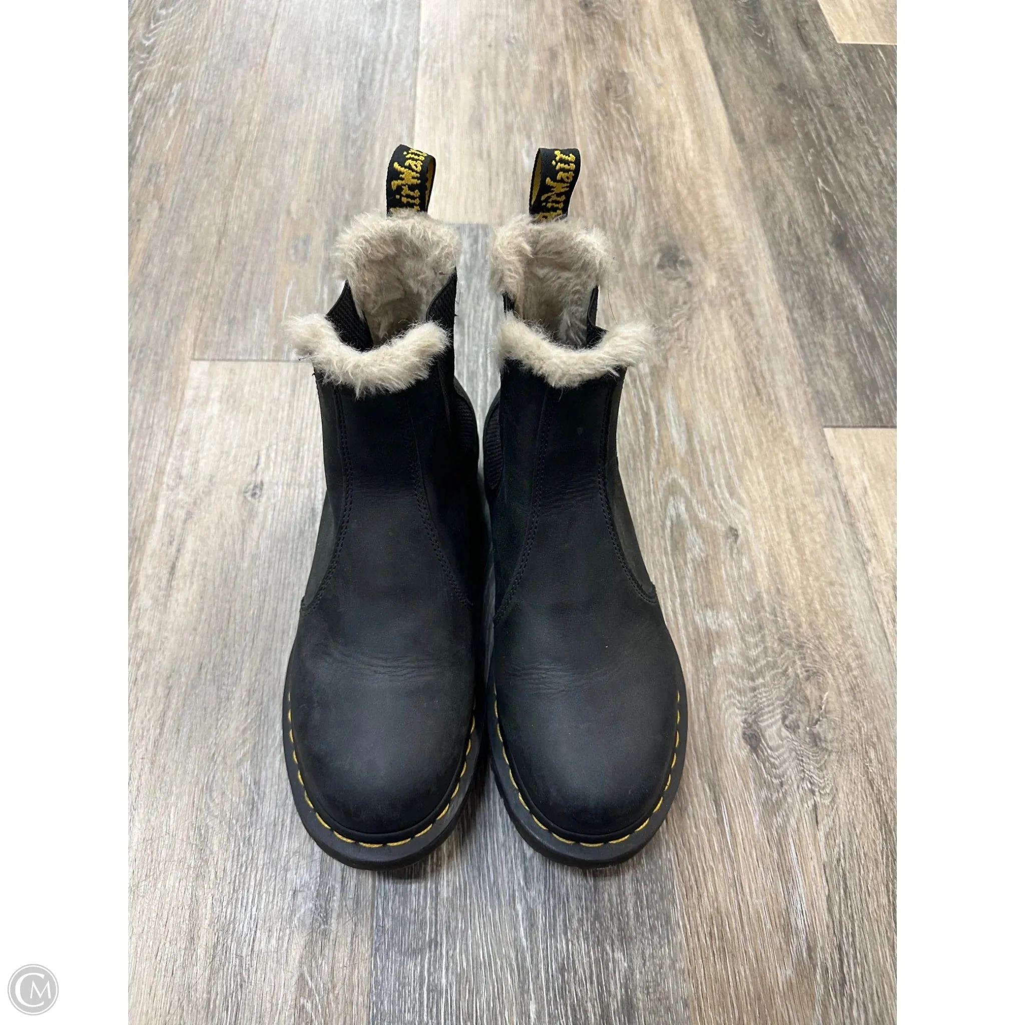 Boots Combat By Dr Martens In Black, Size: 9