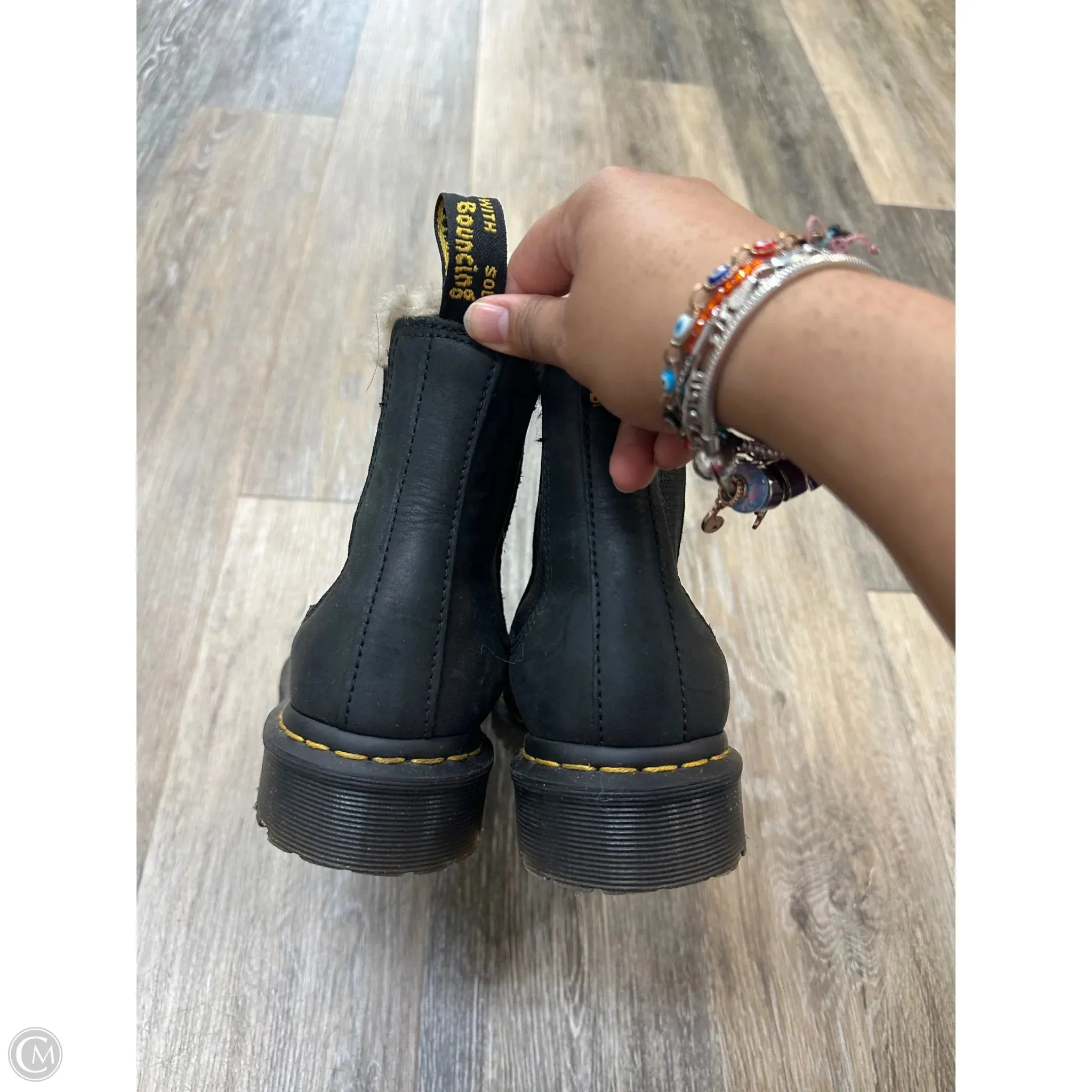 Boots Combat By Dr Martens In Black, Size: 9