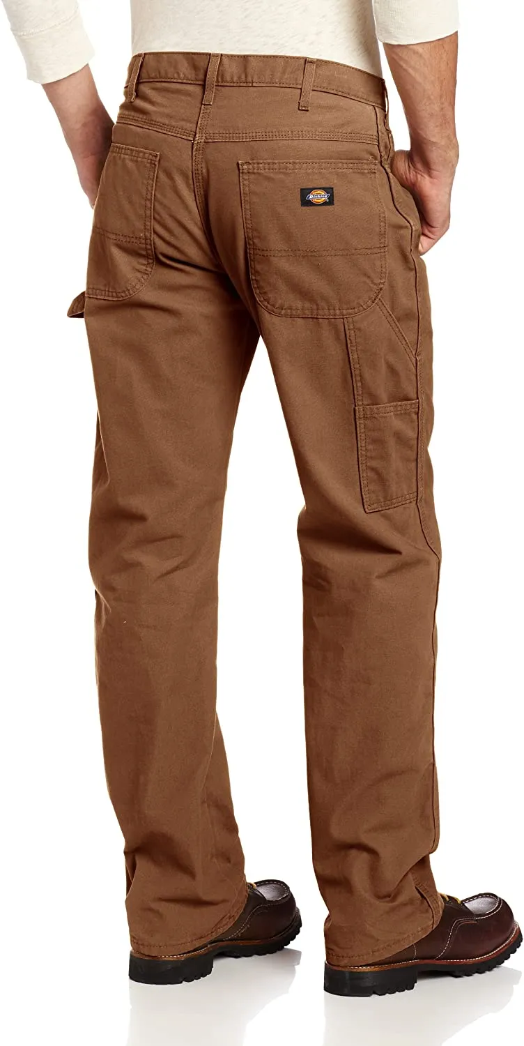Dickies Men's Relaxed Straight Fit Lightweight Duck Carpenter Jean