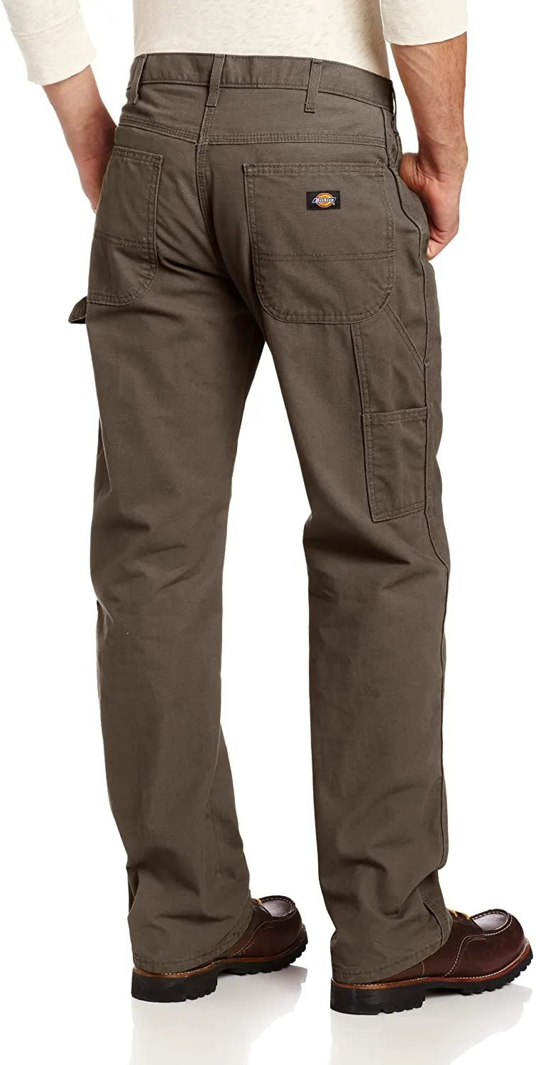 Dickies Men's Relaxed Straight Fit Lightweight Duck Carpenter Jean