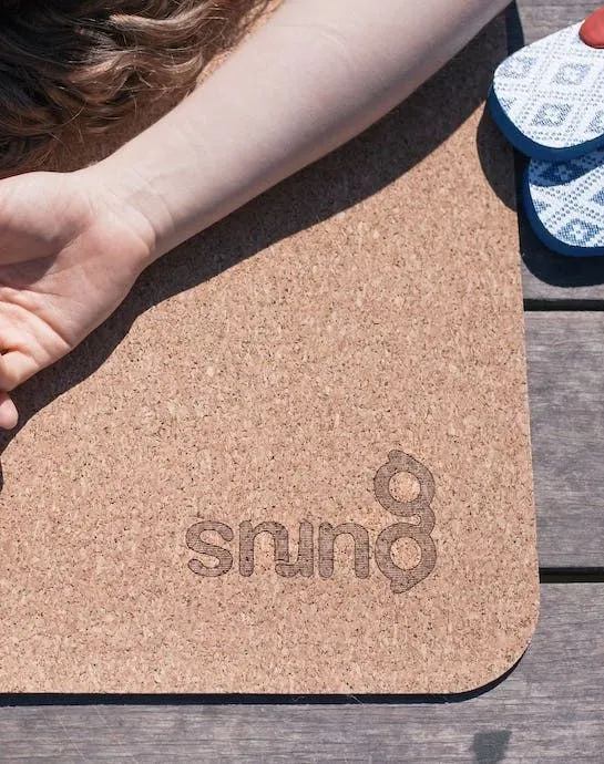 gurus Premium Cork Yoga Mat: LITE Lite