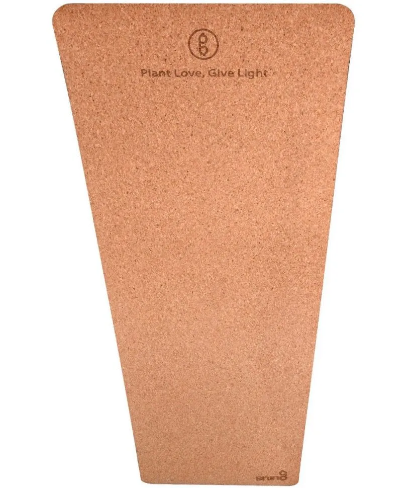gurus Premium Cork Yoga Mat: LITE Lite