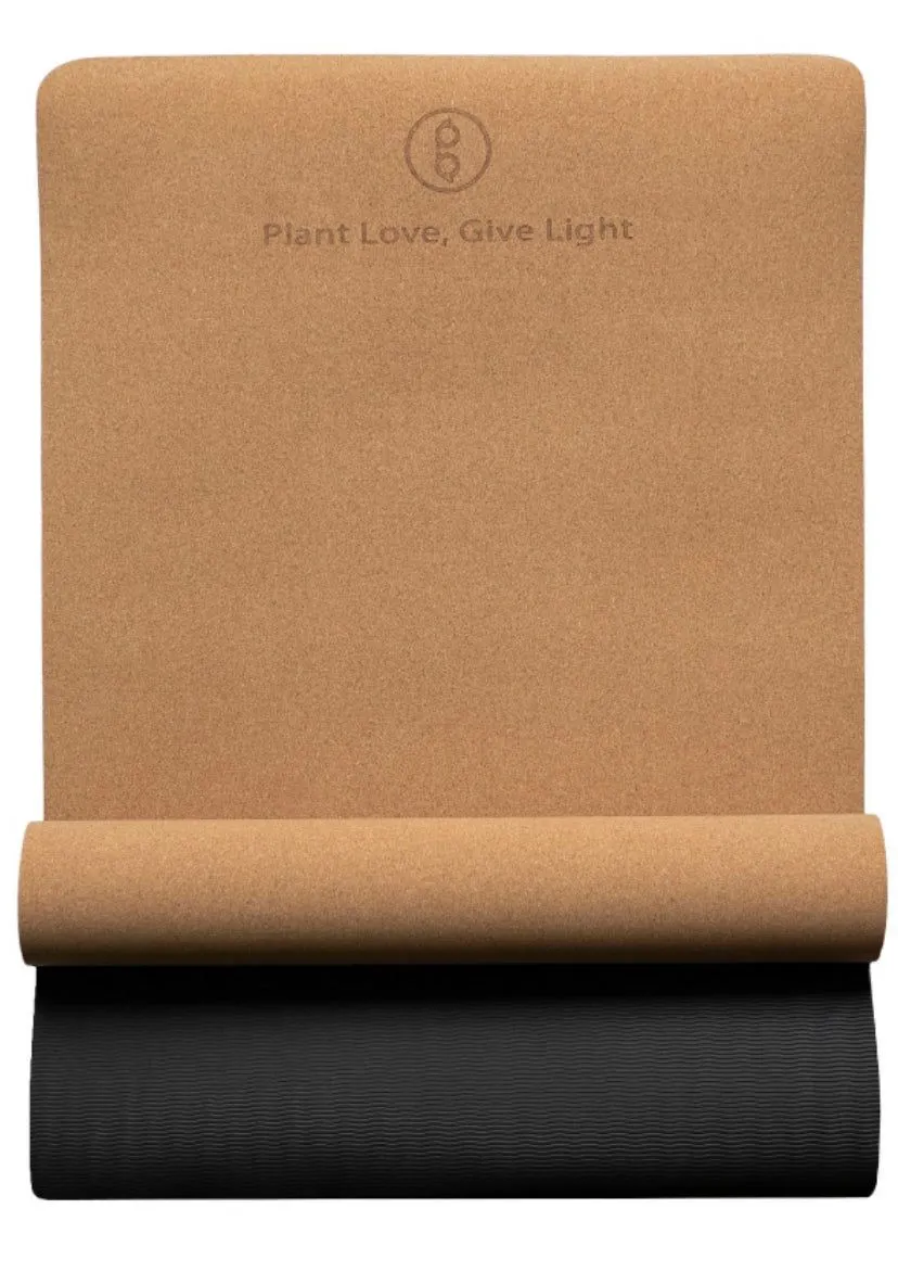 gurus Premium Cork Yoga Mat: LITE Lite