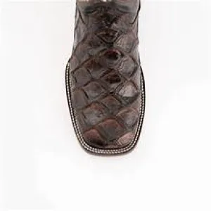 Ladies Bronco Chocolate Square toe Boot by Ferrini