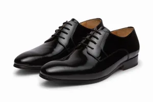 Plain Derby - Patent Black