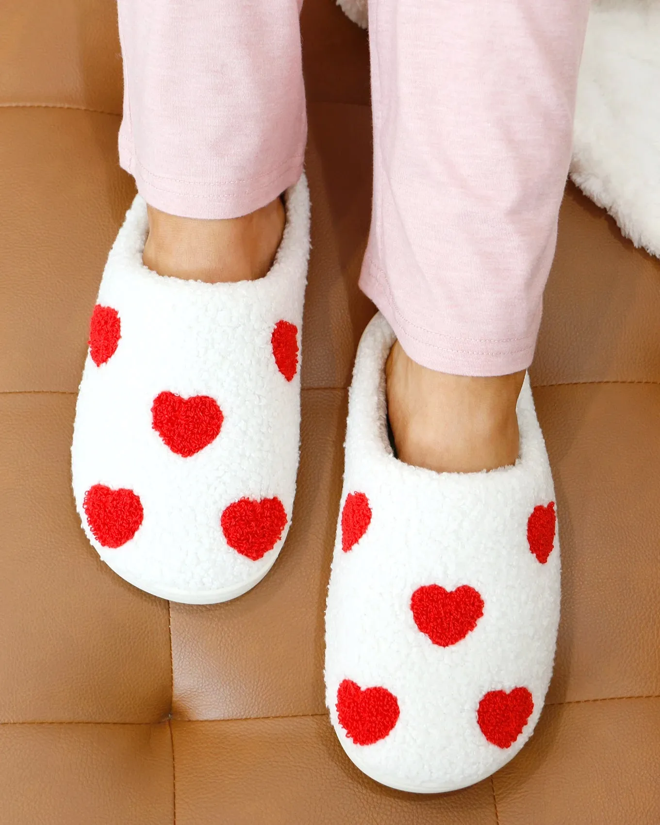 Red Heart Slippers