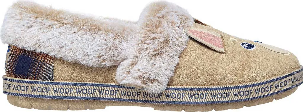 Skechers Womens Bobs Too Cozy Dog Slippers - Taupe