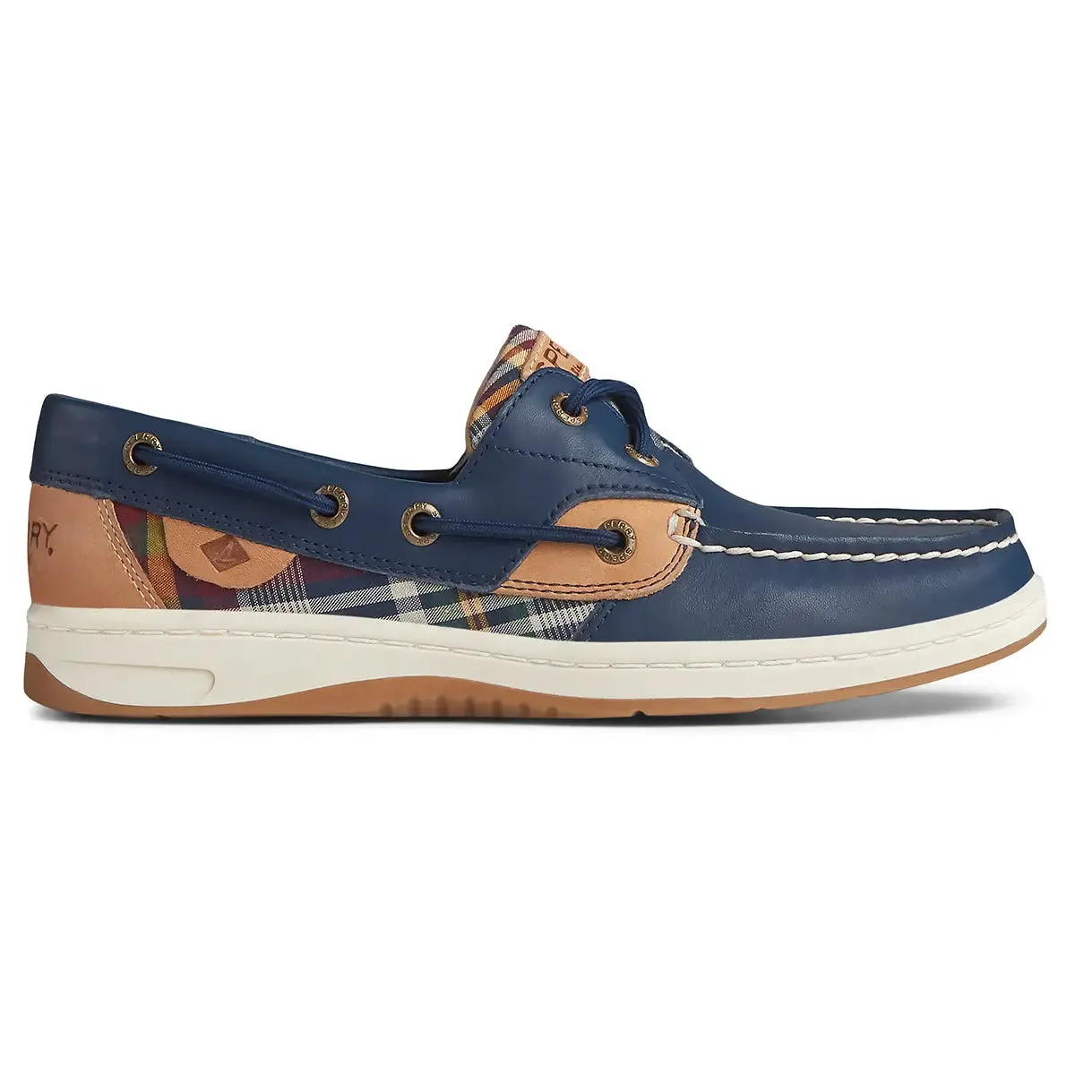 Sperry Women's Bluefish Plaid Boat Shoes