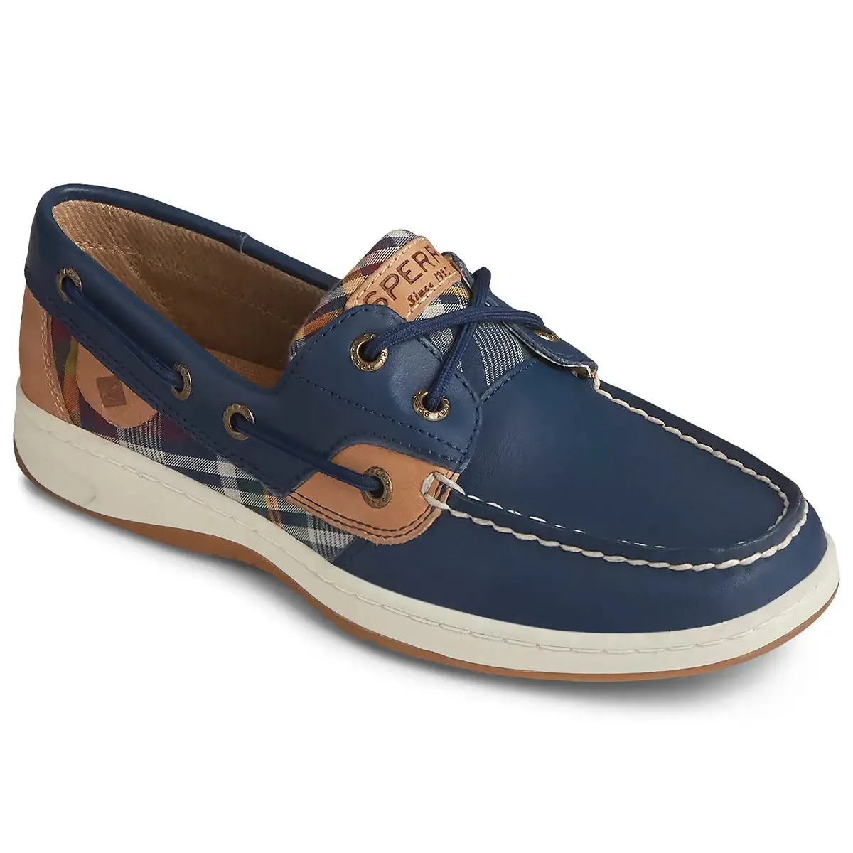 Sperry Women's Bluefish Plaid Boat Shoes