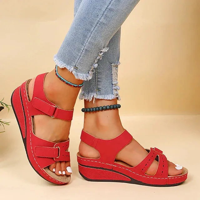Sylis | Comfy Open Toe Orthopedic Sandals