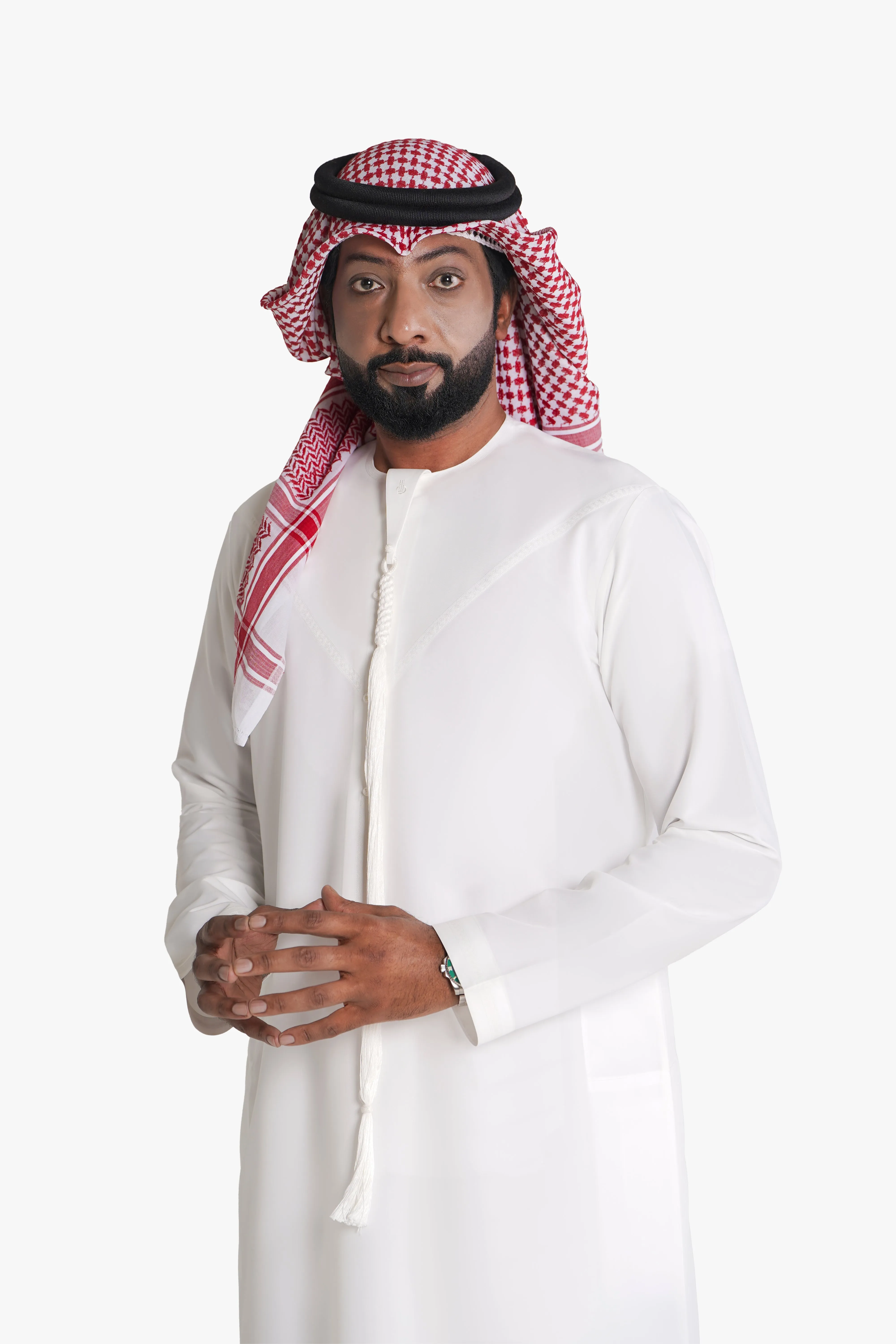 Telal Classic Arabic Kandura | Traditional UAE Design with Premium Japan Fabric - White Gold Edition