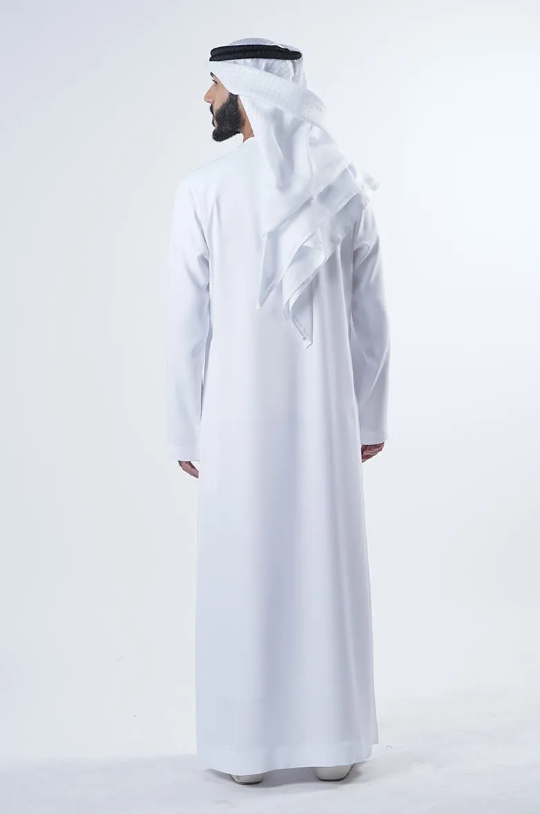 Telal Classic Kandura | Premium Japan Fabric for Timeless Tradition- Gold Edition