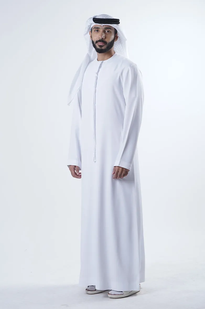 Telal Classic Kandura | Premium Japan Fabric for Timeless Tradition- Gold Edition