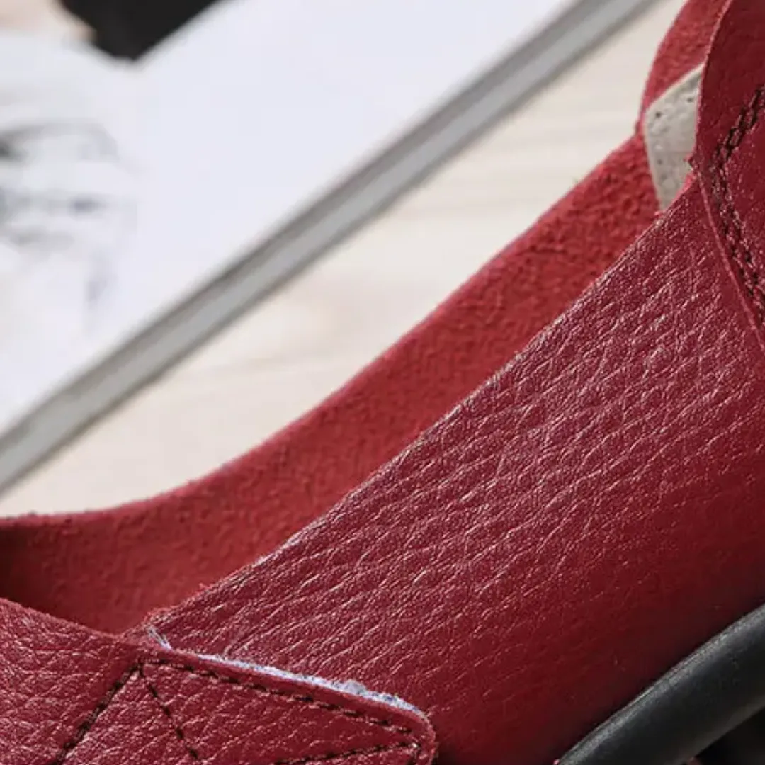 Uniqcomfy Wide Toe Box & Wide Size Leather Moccasin - Loved Colors