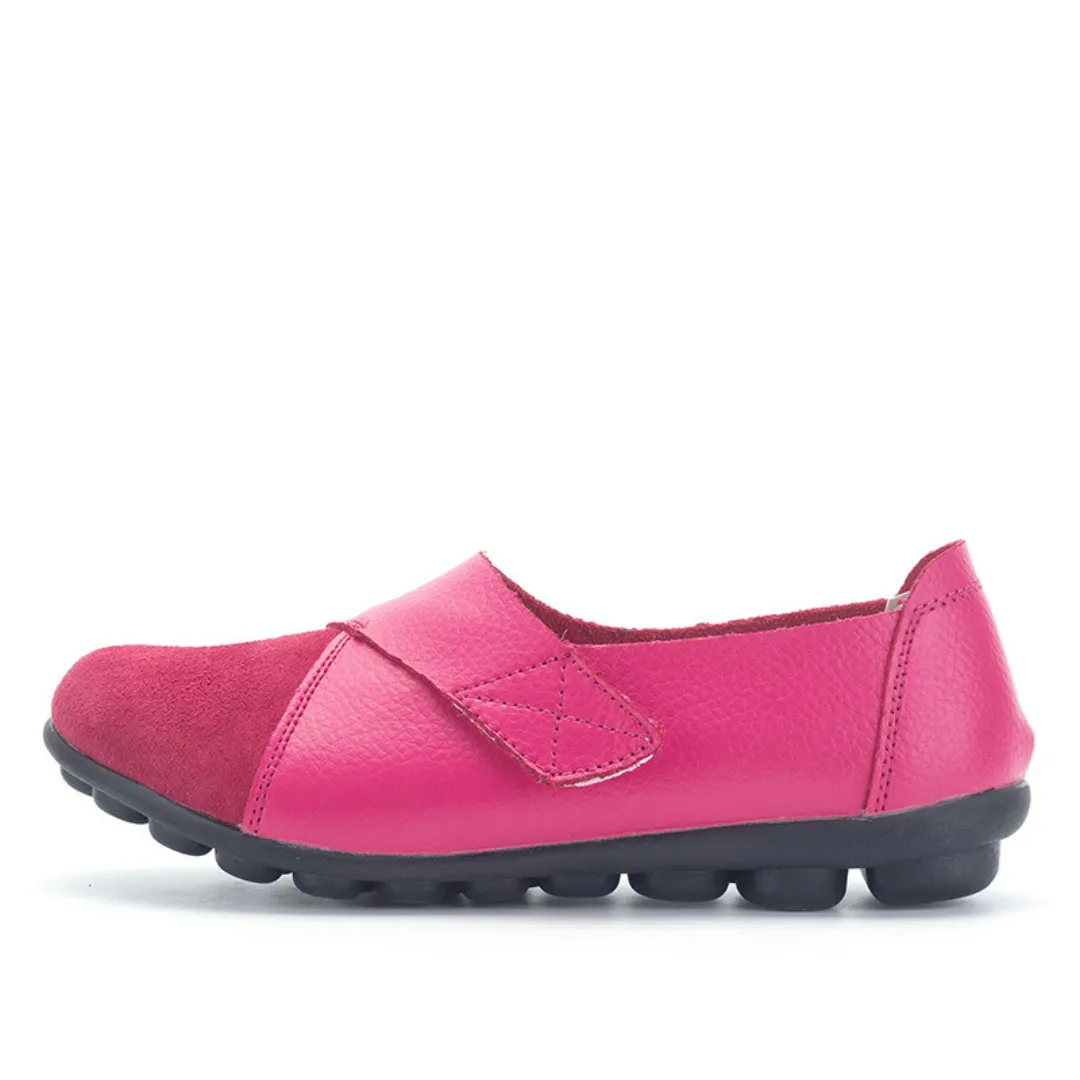 Uniqcomfy Wide Toe Box & Wide Size Leather Moccasin - New Colors