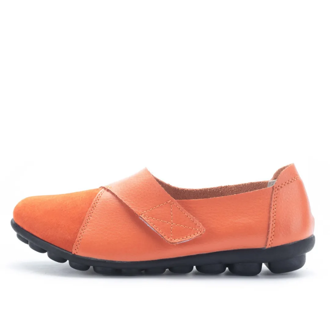 Uniqcomfy Wide Toe Box & Wide Size Leather Moccasin - New Colors