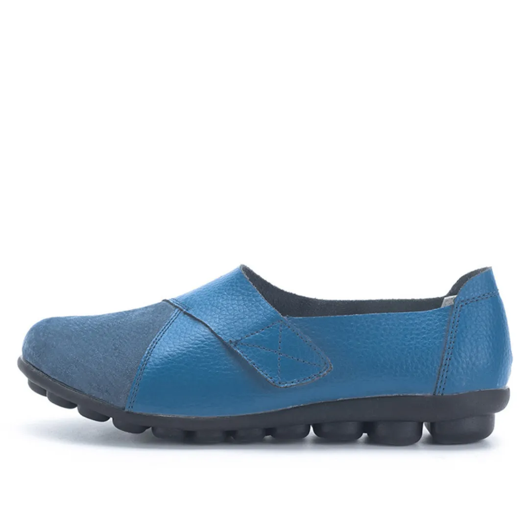 Uniqcomfy Wide Toe Box & Wide Size Leather Moccasin - New Colors