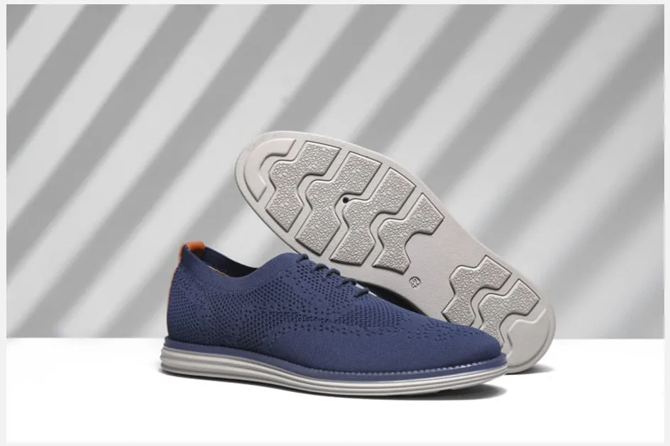 West Louis Breathable Knitted Mesh Lightweight Casual Shoes