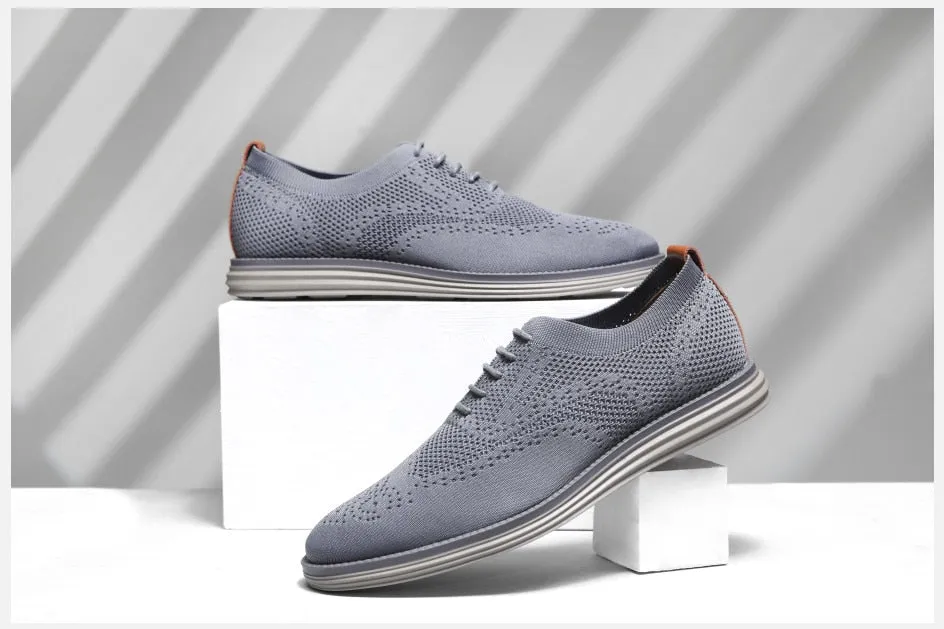 West Louis Breathable Knitted Mesh Lightweight Casual Shoes