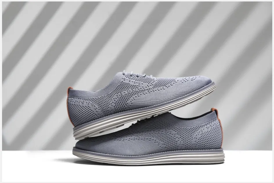 West Louis Breathable Knitted Mesh Lightweight Casual Shoes