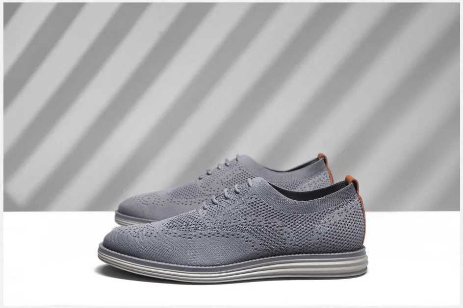 West Louis Breathable Knitted Mesh Lightweight Casual Shoes