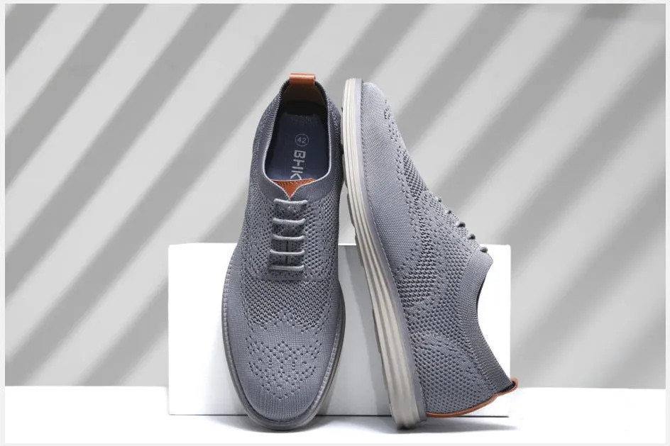 West Louis Breathable Knitted Mesh Lightweight Casual Shoes